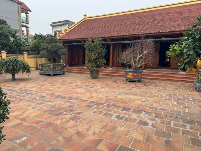 Gạch Bát Gam Mận Chín Lát Sân ( Kt 300x300x50mm)